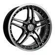 GT Black Polished Chrome Rivets 8x18 - 18-tuumaiset - 6438431012066 - 1
