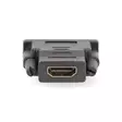 HDMI -sovitin | HDMI Ulostulo | DVI-D 24+1-Pin Uros | Kullattu | Suora | PVC | Antrasiitti | 1 kpl | Ikkunallinen laatikko - Videoliittimet ja plugit - 5412810265466 - 10