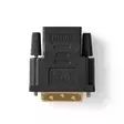 HDMI -sovitin | HDMI Ulostulo | DVI-D 24+1-Pin Uros | Kullattu | Suora | PVC | Antrasiitti | 1 kpl | Ikkunallinen laatikko - Videoliittimet ja plugit - 5412810265466 - 31