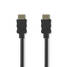 High Speed HDMI Kaapeli Ethernet | HDMI liitin | HDMI liitin | 4K@30Hz | ARC | 10.2 Gbps | 2.00 m | Pyöreä | PVC | Musta | Laatikko - HDMI-kaapelit - 5412810289806 - 3