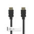 High Speed HDMI Kaapeli Ethernet | HDMI liitin | HDMI liitin | 4K@30Hz | ARC | 10.2 Gbps | 10.0 m | Pyöreä | PVC | Musta | Panta - HDMI-kaapelit - 5412810295036 - 3