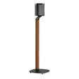 Kaiutinteline | Sopii käytettäväksi: Sonos® One SL / Sonos® One / Sonos® PLAY:1 | Teline | 10 kg | Kiinteä | Metalli / Puu | Musta / Ruskea - Kaiutintelineet - 5412810447596 - 1