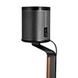 Kaiutinteline | Sopii käytettäväksi: Sonos® One SL / Sonos® One / Sonos® PLAY:1 | Teline | 10 kg | Kiinteä | Metalli / Puu | Musta / Ruskea - Kaiutintelineet - 5412810447596 - 46