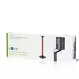 Kaiutinteline | Sopii käytettäväksi: Sonos® One SL / Sonos® One / Sonos® PLAY:1 | Teline | 10 kg | Kiinteä | Metalli / Puu | Musta / Ruskea - Kaiutintelineet - 5412810447596 - 67