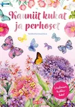 Kauniit kukat ja perhoset tarrapuuhakirja - Väritys- ja puuhakirjat - 6416739589596 - 1