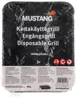 Kertak=C3=A4ytt=C3=B6grilli 3 kpl setti Mustang - Grillaustarvikkeet - 6410412182166 - 1