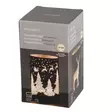Lasikoriste led-valoilla kuusi - Valokoristeet ja valohahmot - 6410413217096 - 2