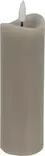 Led kynttilä 5x15cm harmaa - Led-kynttilät ja lyhdyt - 8720573721226 - 2