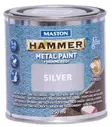Maali Hammer Vasaralakka hopea 250ml - Metalli- ja kalustemaalit - 6412498870036 - 1