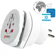Matka-adapteri Yhdistetty - Maailma-Israel Maadoitettu -  - 19-19-7640166320166 - 40