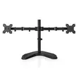 Monitorin Pöytäteline | 2 Näyttöä | 15 - 32 " | 75x75 / 100x100 | Täysin Säädettävä - Nedis tuotteet - 5412810442836 - 10