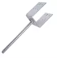 Pilarikenkä U 48 x 40 x 125 mm - Pienrauta ja kiinnikkeet - 4741280735416 - 1