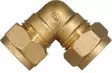 Puserrusliitin kulma 12 STF - Putkiasennustarvikkeet - 646-0126-16 - 1