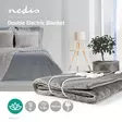 Sähköinen Peitto | Alushuopa | 2 Persons | 160 x 140 cm | 9 Lämpöasetusta | 9 h | Pestävä | Ylikuumenemissuoja | Digitaalinen ohjaus | Fleece / Polyesteri - Nedis tuotteet - 5412810316946 - 5