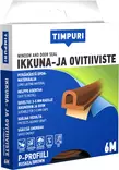 Tiiviste Timpuri P 6 m ruskea - Ikkuna- ja ovitiivisteet - 6418091704266 - 1