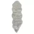Turkistalja 180 x 60 harmaa - Lampaantaljat, lehmäntaljat, tekotaljat - 6410412973696 - 1