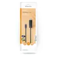 USB-C Sovitin | USB 3.2 Gen 1 | USB-C Uros | HDMI liitin | 4K@60Hz | 2.00 m | Pyöreä | Niklattu | PVC | Musta | Laatikko - Tietokone ja verkko - 5412810336166 - 66