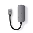 USB N Moniporttisovitin | 3-in-1 | USB 3.2 Gen 1 | USB-C Uros | HDMI Ulostulo / USB-A Naaras / USB-C Naaras | 5 Gbps | 0.10 m | Pyöreä | Niklattu | PVC | Harmaa | Laatikko - Tietokone ja verkko - 5412810415496 - 30