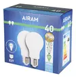 Airam Led 4,5W 840 E27 kanta 2 pack - Lamput ja loisteputket - 6435200260826 - 2