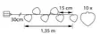 Valosarja Evi syd=C3=A4n 10 led ip20 b/o - Valosarjat - 6435200288806 - 4