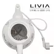 Vedenkeitin keraaminen 1L Livia tuotekuva 2 - Kahvinkeittimet ja vedenkeittimet - 6438151016986 - 4