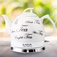 Vedenkeitin keraaminen 1L Livia tuotekuva 3 - Kahvinkeittimet ja vedenkeittimet - 6438151016986 - 5