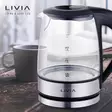 Vedenkeitin lasia 1.2 l wkg12 livia pakkauskuva 3 - Kahvinkeittimet ja vedenkeittimet - 6438151017976 - 6