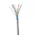 CAT6 verkkokaapelin rulla | Solid | F/UTP | CCA | 100 m | Sisäkäyttöinen | Pyöreä | PVC | Harmaa | Vetolaatikko - Tietokone ja verkko - 5412810401956 - 10