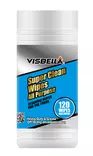 Visbella puhdistuspyyhkeet 120kpl - Auton pesutarvikkeet - 6970625541766 - 1