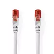 CAT6 Verkkokaapeli | RJ45 uros | RJ45 uros | U/UTP | 15.0 m | Pyöreä | PVC | Valkoinen | Label - Tietokone ja verkko - 5412810423026 - 1