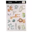 Sisustustarra villieläimet 50x70 cm  - Sisustustarrat ja tapetit - 6410416469126 - 2