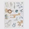 Sisustustarra villieläimet 50x70 cm  - Sisustustarrat ja tapetit - 6410416469126 - 1