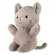Pehmoeläin kissa istuva harmaa 25 cm - Pehmolelut - 6410416513386 - 1