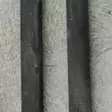 Aitatolppa 50mm x 150 cm musta - Aitatolpat - 6430040627716 - 1