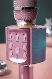 Bluetooth® karaokemikrofoni kaiuttimella ja valaistuksella Vaaleanpunainen väri - Mikrofonit ja karaokelaitteet - 8711902042136 - 47