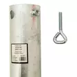 Aitatolpan kierrejalka 55 cm kierteellä - Aitatolpat - 6438168111766 - 5