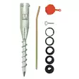 Aitatolpan kierrejalka 55 cm koko tuotepaketti - Aitatolpat - 6438168111766 - 1