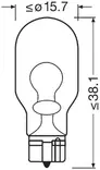 Osram W16W - Ajovalot ja polttimot - 4062172396486 - 3
