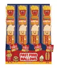 Becky’s fast food mallows pikaruoka-aiheinen vaahtokarkkitikku 55 g - Makeiset - 8713305821806 - 1