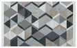 Beige Musta Valkoinen Matto 160x230 cm - 100% Puuvillaa, Konepestävä, Ohut 5 mm, Tyylikäs ja Kestävä - Suuret ja keskikokoiset matot - 8681875706956 - 6