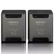 Bluetooth®-stereokaiutinsarja, jossa on 8 tunnin soittoaika lisävarusteineen Harmaa - Bluetooth kaiuttimet - 8711902034216 - 3