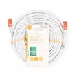 CAT6 Verkkokaapeli | RJ45 uros | RJ45 uros | U/UTP | 15.0 m | Pyöreä | PVC | Valkoinen | Label - Tietokone ja verkko - 5412810423026 - 66