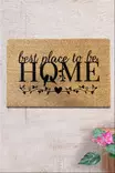 Coco Kynnysmatto - Monivärinen, 100% COIR, PVC-liukumaton, 40x60 cm, Konepestävä 30 °C, Helppo Puhdistaa - Kynnysmatot ja kuramatot - 8683743692996 - 1