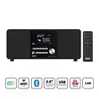 DABMAN i200 (V2) Monitoiminen stereoradio DAB+ / FM / Internet Musta - Radiot ja MP3/4-soittimet - 4024035231006 - 1