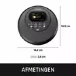 Discman, jossa on DAB Bluetooth® ja värillinen TFT Musta - CD/DVD-soittimet - 8711902079576 - 57