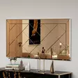 Ekologinen Flotal-E Peili - MDF, Pronssi, 60x120 cm, Seinälle Kiinnitettävä, Ylellinen ja Kestävä Sisustuselementti - Peilit - 8684282429616 - 2