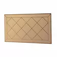 Ekologinen Flotal-E Peili - MDF, Pronssi, 60x120 cm, Seinälle Kiinnitettävä, Ylellinen ja Kestävä Sisustuselementti - Peilit - 8684282429616 - 1