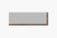 Ekologinen Flotal-E Peili - Valkoinen Pähkinä, 100% MDF, 40x120x2,2 cm, Seinään Kiinnitettävä, Tyylikäs Sisustuselementti - Peilit - 8684282667506 - 1