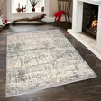Harmaa Beige Kermanvärinen eteisen matto käytävämatto 80x150 cm - Polypropeeni/Polyesteri, 7 mm Nukka, 320000 Lankapistettä - Pienet matot ja käytävämatot - 8683342377126 - 2