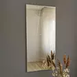 Hopea Peili 62x2,2x130 cm - Tyylikäs MDF Kaluste, Seinään Kiinnitettävä, Asennettu, Yksi Paketti - Peilit - 8681875986396 - 6